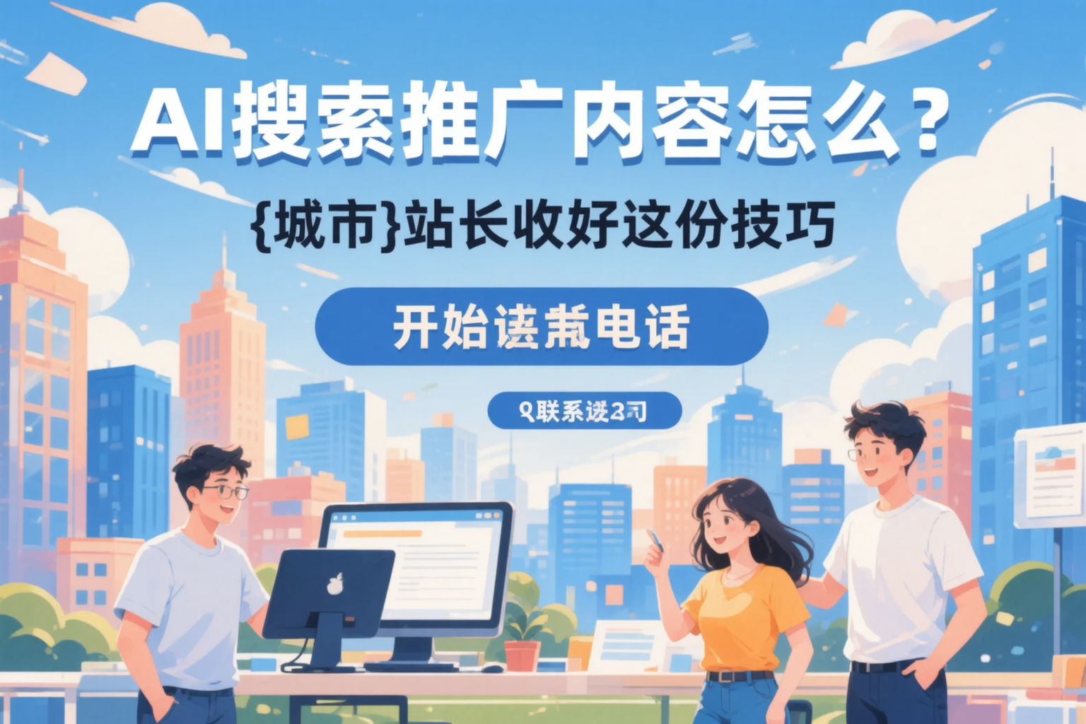 AI搜索推广内容怎么写？平凉站长收好这份技巧
