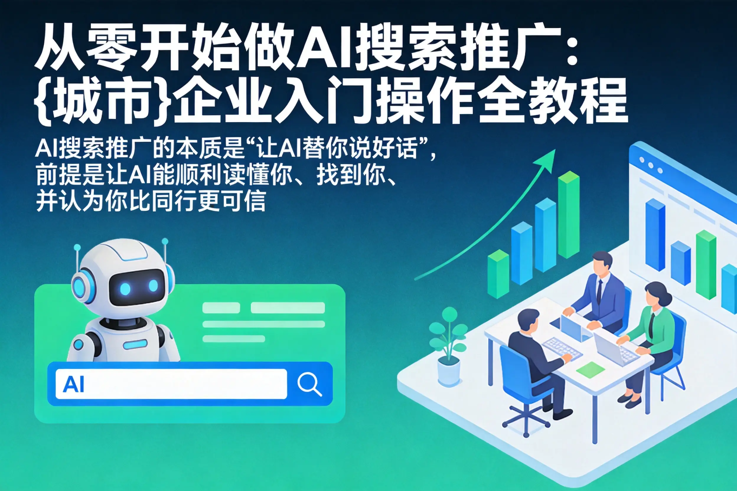 从零开始做AI搜索推广:平凉企业入门操作全教程