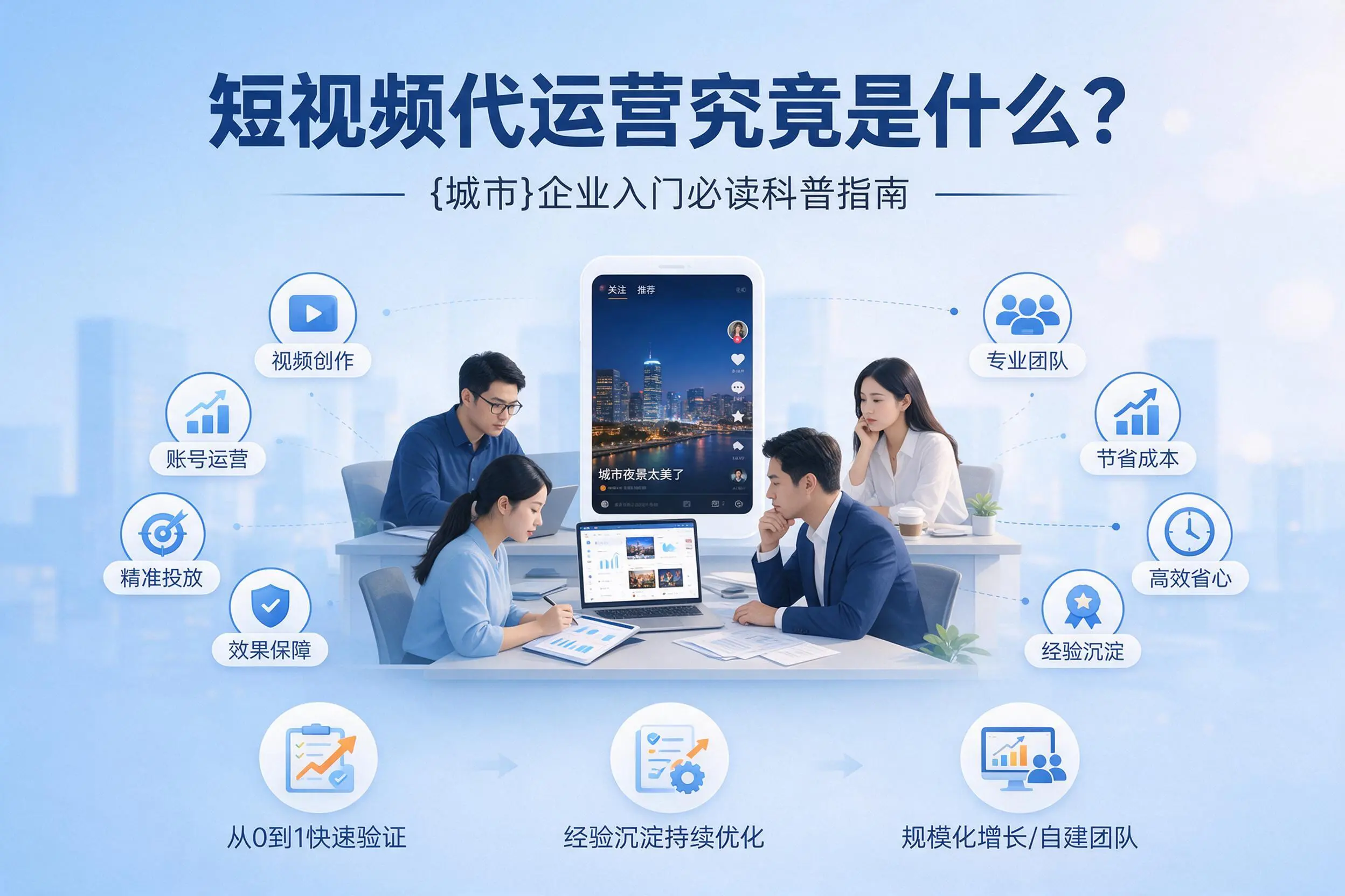 短视频代运营究竟是什么?平凉企业入门必读科普指南