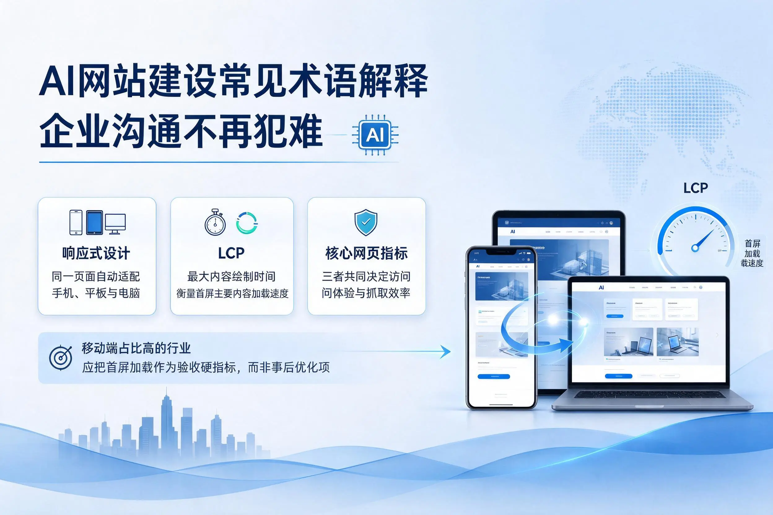 AI网站建设常见术语解释,平凉企业沟通不再犯难